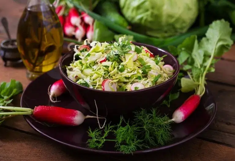 Healthy Three Cabbage Carnival Salad Recipe for Summer