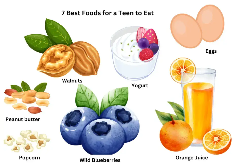 What are the 7 Best Foods for a Teenager to Eat